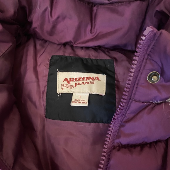 Purple Puffer Jacket - Picture 2 of 6